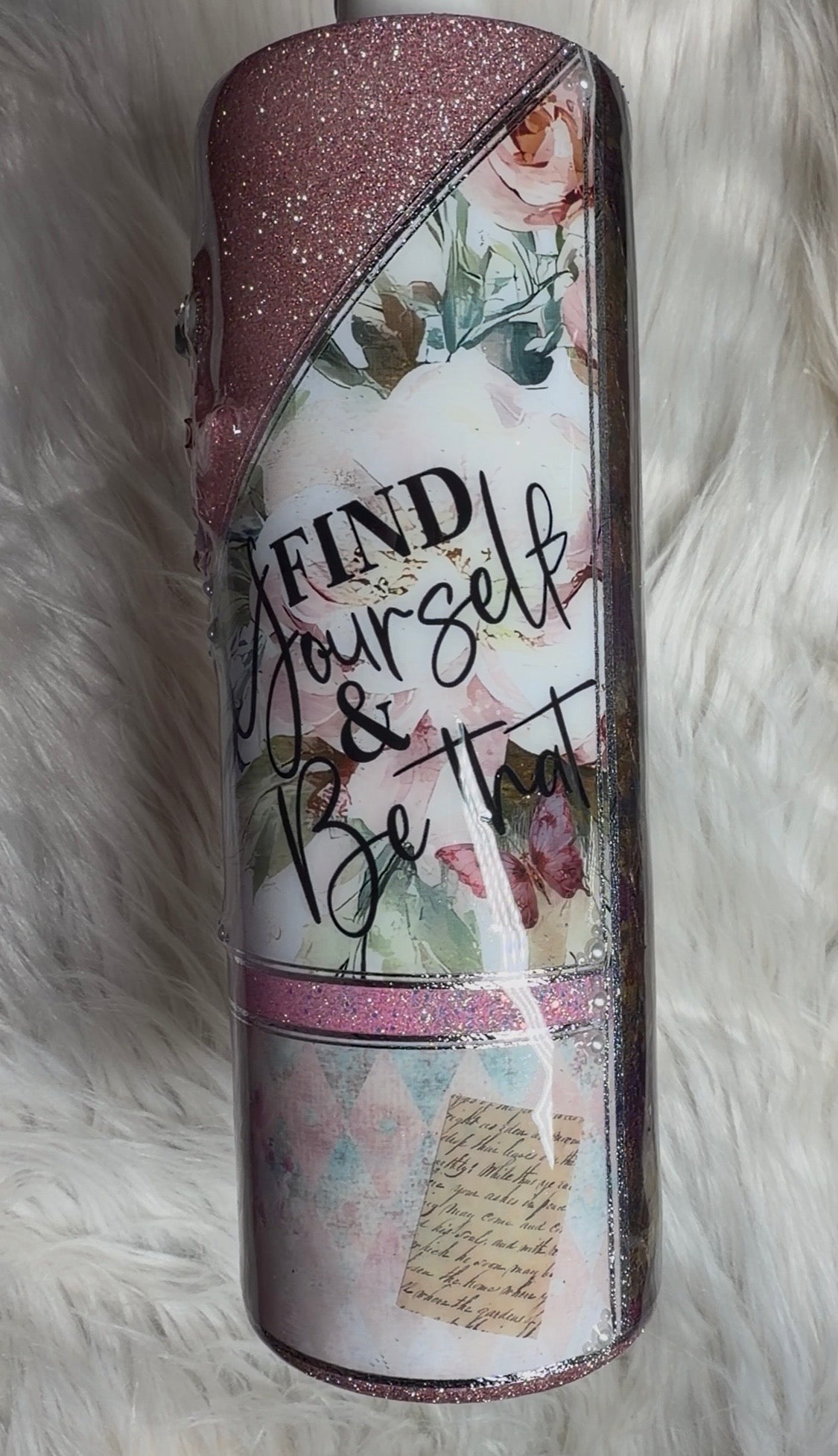 20oz vintage style tumbler