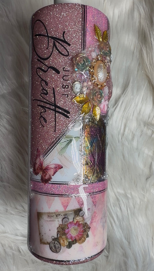 20oz vintage style tumbler