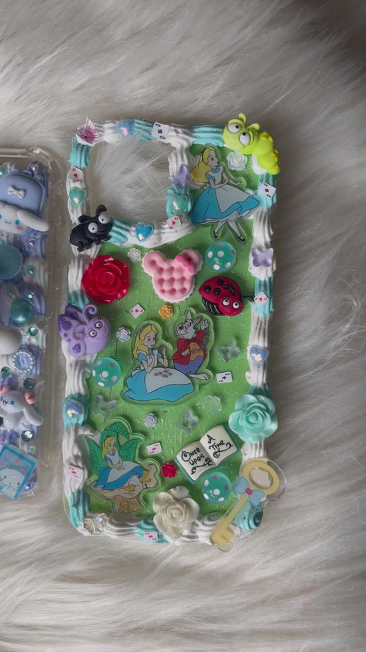 Decorated phone case